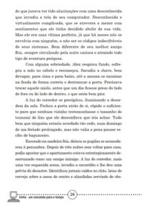 Página 26 do livro Delta: um comando para o tempo, de Ana Cristina Melo